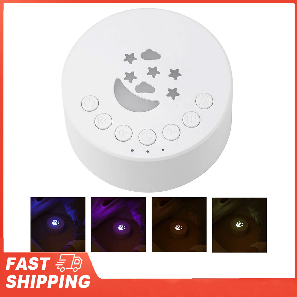 Baby Sound Machine White - Baby Sleep Machine Desktop White Noise