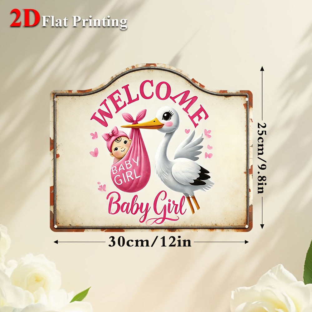 Baby Bag Nursery - 1pc 2D Flat Sign Artwork Depicting