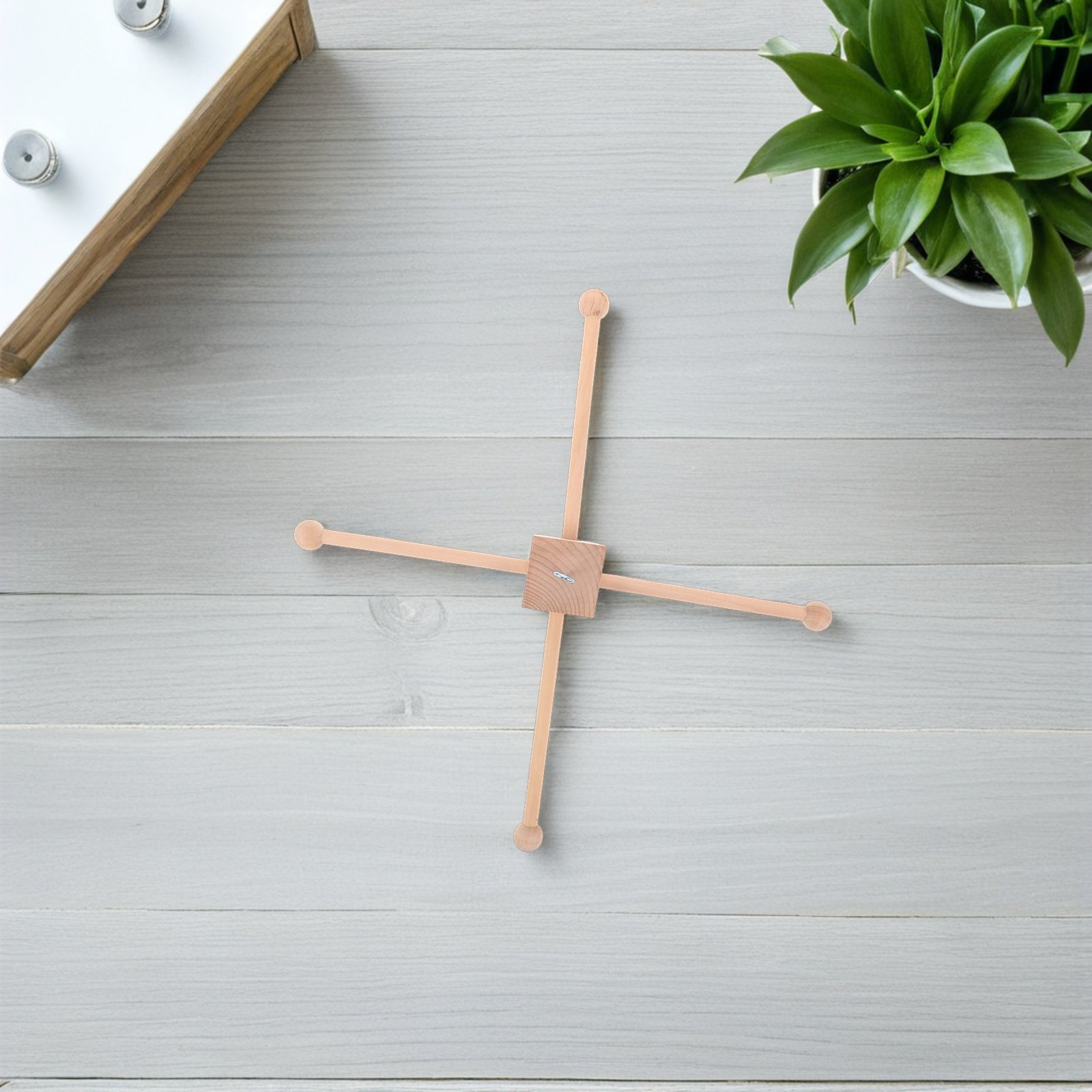 Baby Nursery Kit - 1Set Baby Mobile Kit Wooden Frame