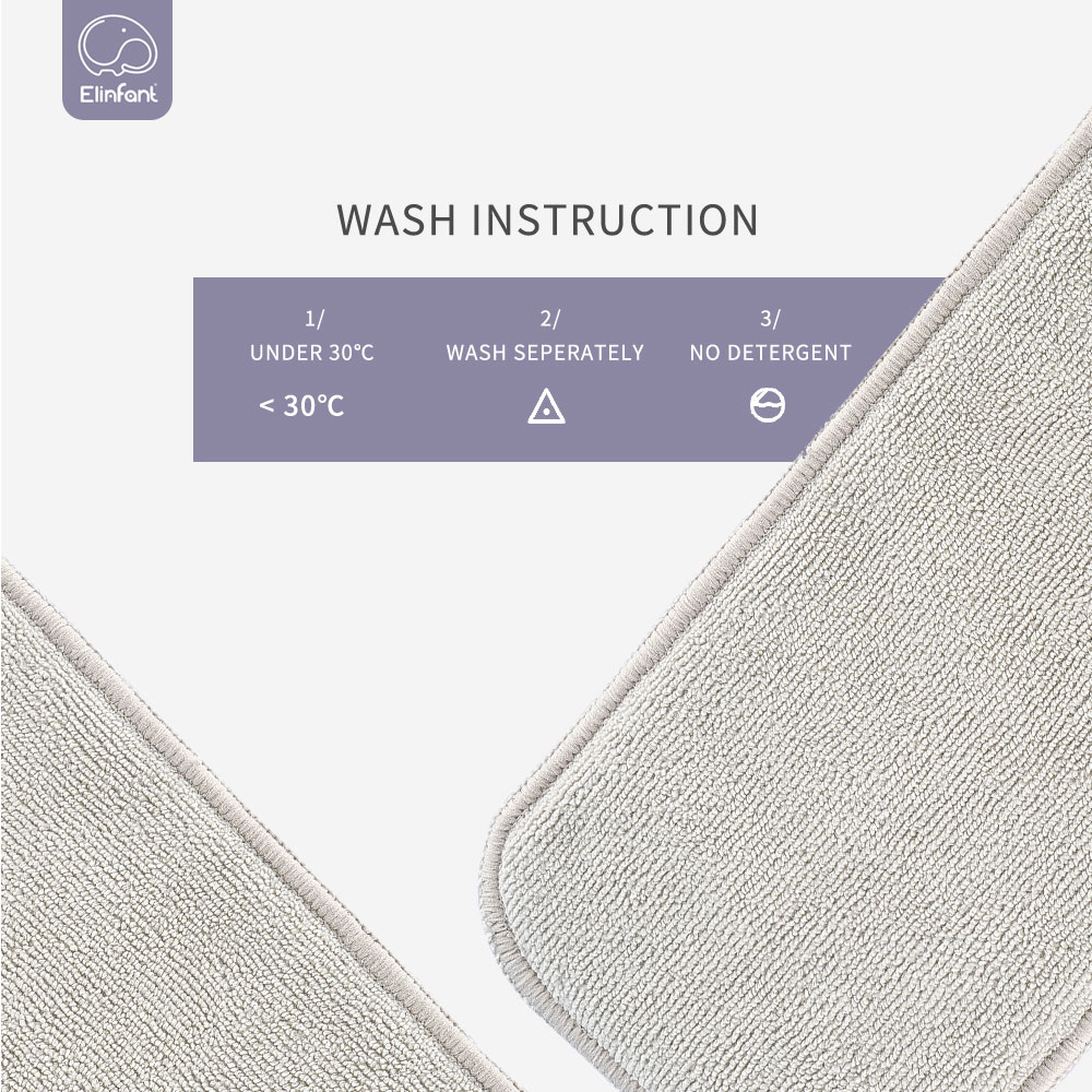 Elinfant 3 layers gray microfi - Pampers Diaper Premium Care 评论和价格