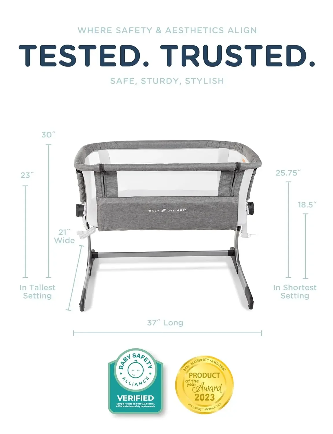 Bedside Sleeper Bassinet 6 Pos - Bassinet Bedside Sleeper 评论和价格
