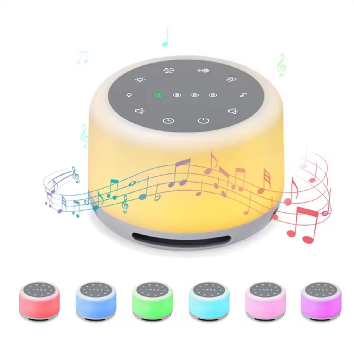 M85K Portable Sleep Sound Mach - Baby Sound Machine White 评论和价格