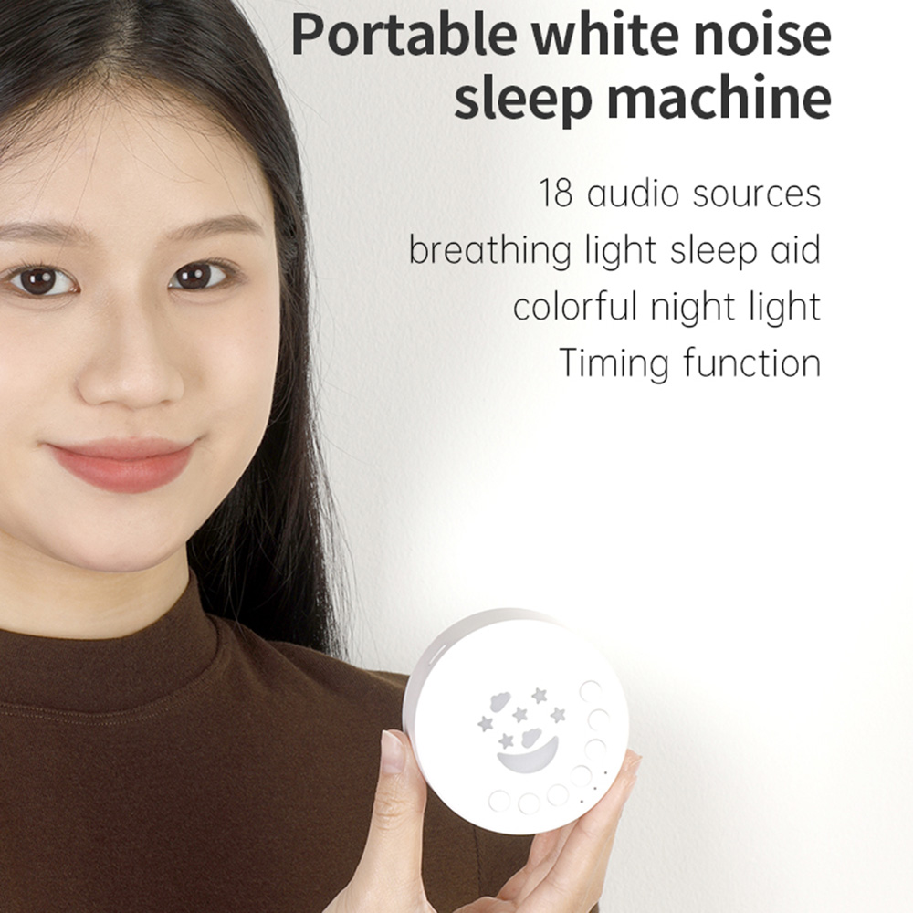 Baby Sleep Machine Desktop Whi - Baby Sound Machine White 评论和价格