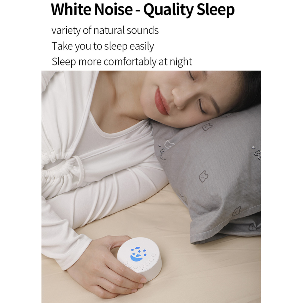 Baby Sleep Machine Desktop Whi - Baby Sound Machine White 评论和价格