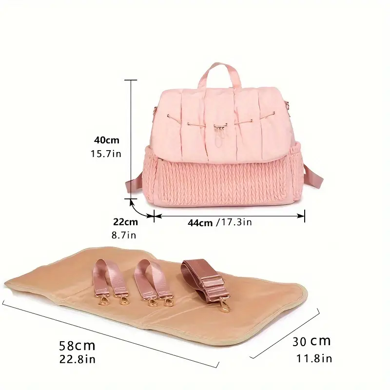 Large Capacity Diaper Stroller - Baby Bag Nursery 评论和价格