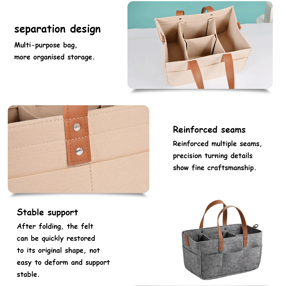 Automobiles Baby Felt Storage  - Baby Bag Nursery 评论和价格
