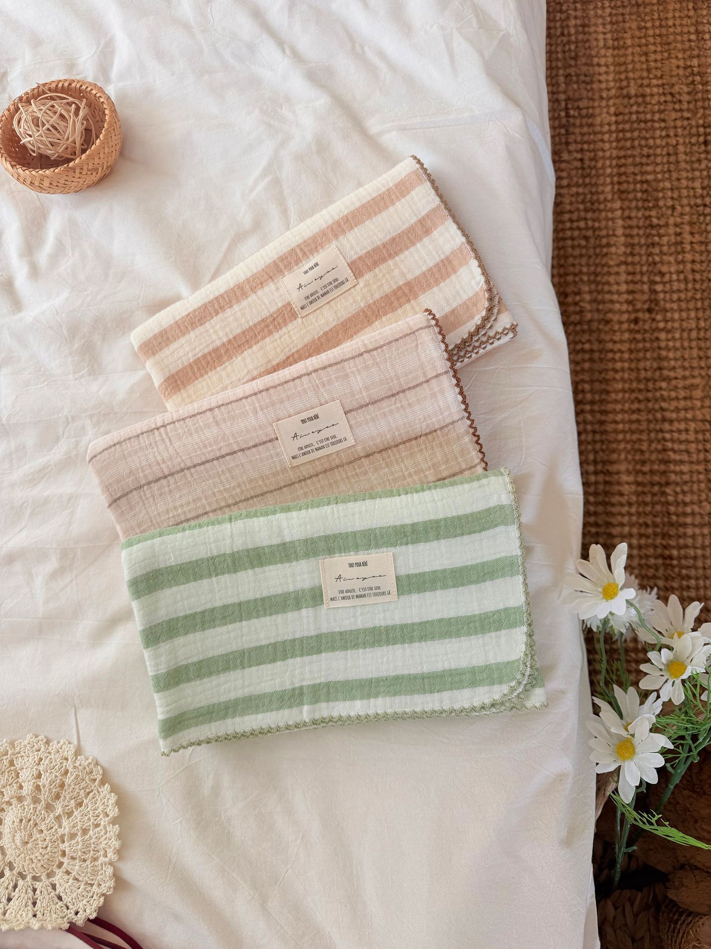 Summer Muslin Baby Swaddle Bla - Baby Boy Nursery Quilt 评论和价格