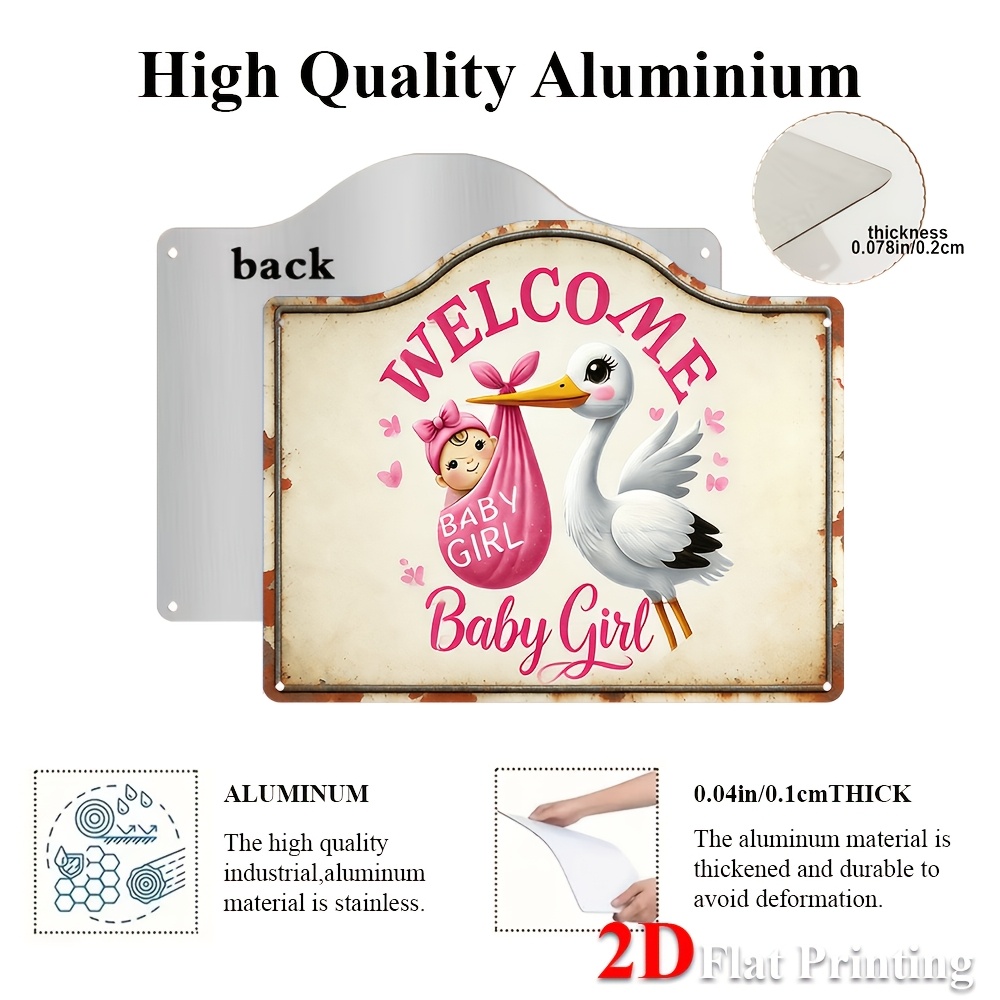 1pc 2D Flat Sign Artwork Depic - Baby Bag Nursery 评论和价格
