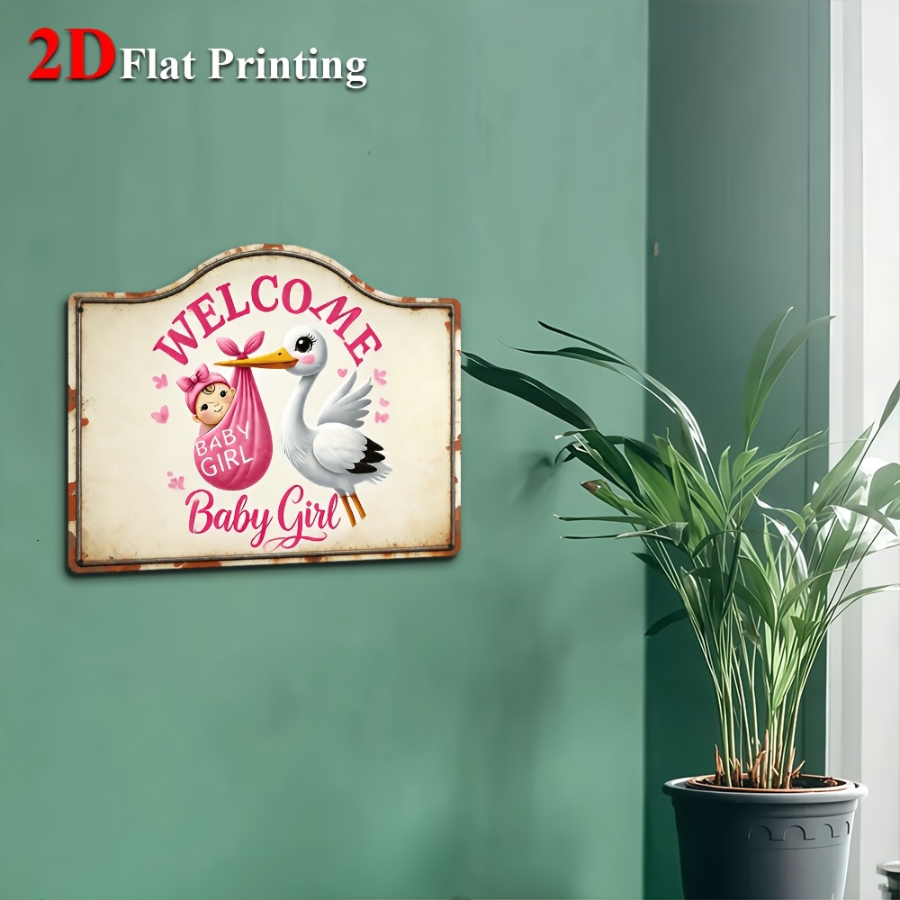 1pc 2D Flat Sign Artwork Depic - Baby Bag Nursery 评论和价格