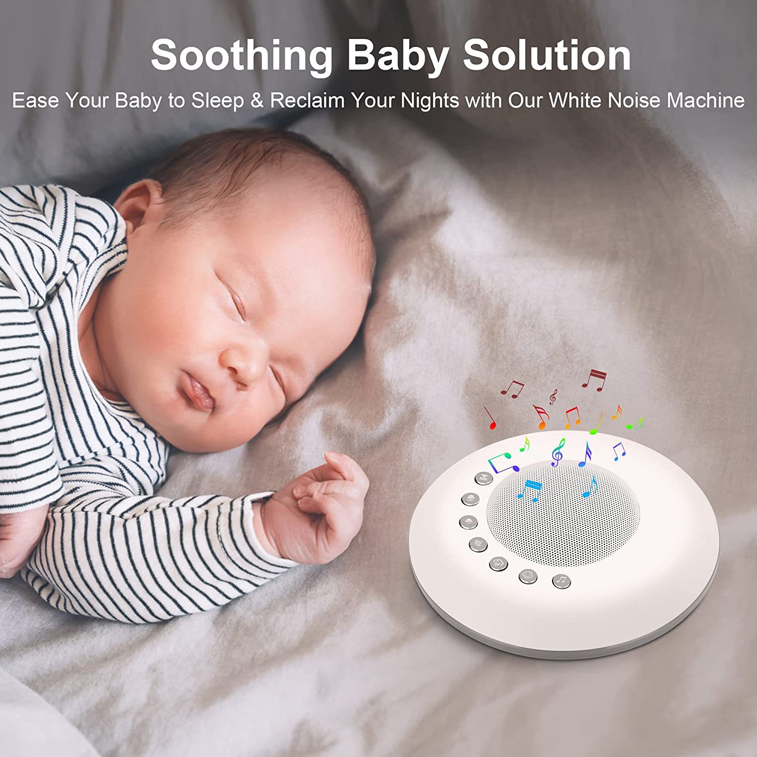 White Noise Sound Machine for  - Baby Sound Machine White 评论和价格