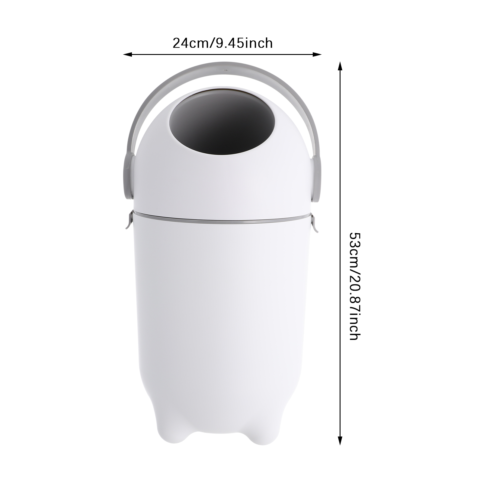 Odorless Diaper Pail, Airtight - Baby Bag Nursery 评论和价格