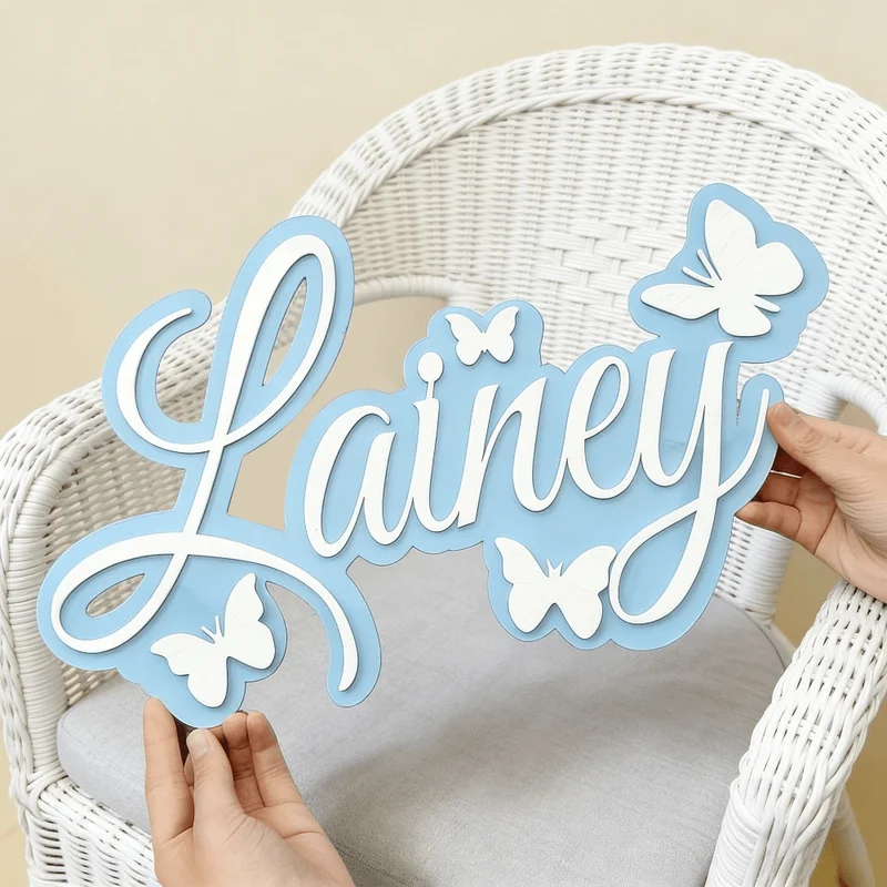 Personalized Baby Name Plaque, - Baby Nursery Decor 评论和价格