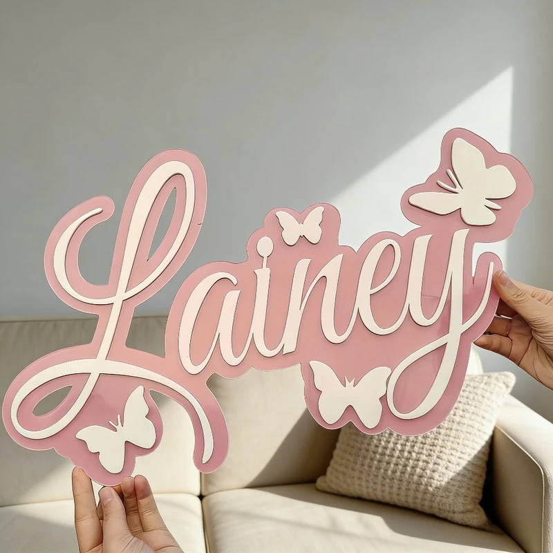 Personalized Baby Name Plaque, - Baby Nursery Decor 评论和价格