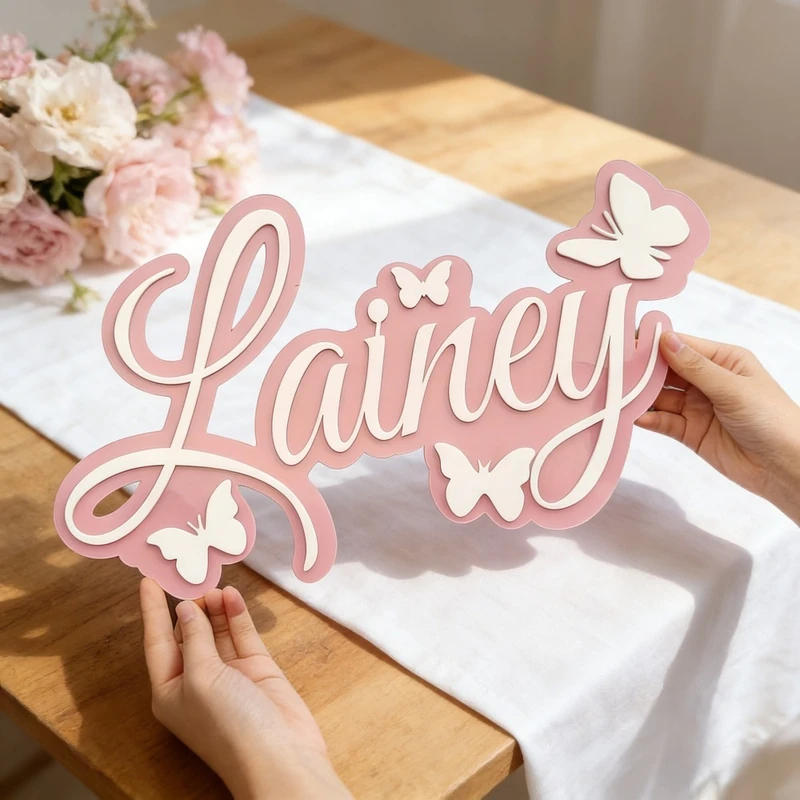 Personalized Baby Name Plaque, - Baby Nursery Decor 评论和价格