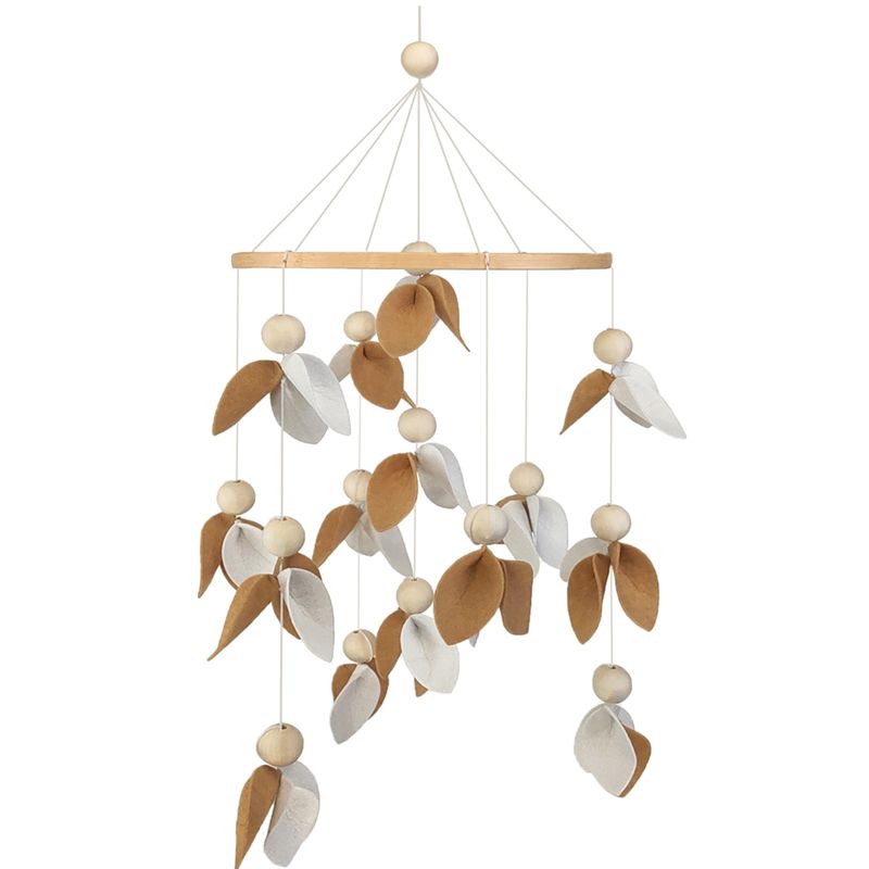A84E-Boho Felt Cloth Mobile Fo - Baby Nursery Gender Neutral 评论和价格