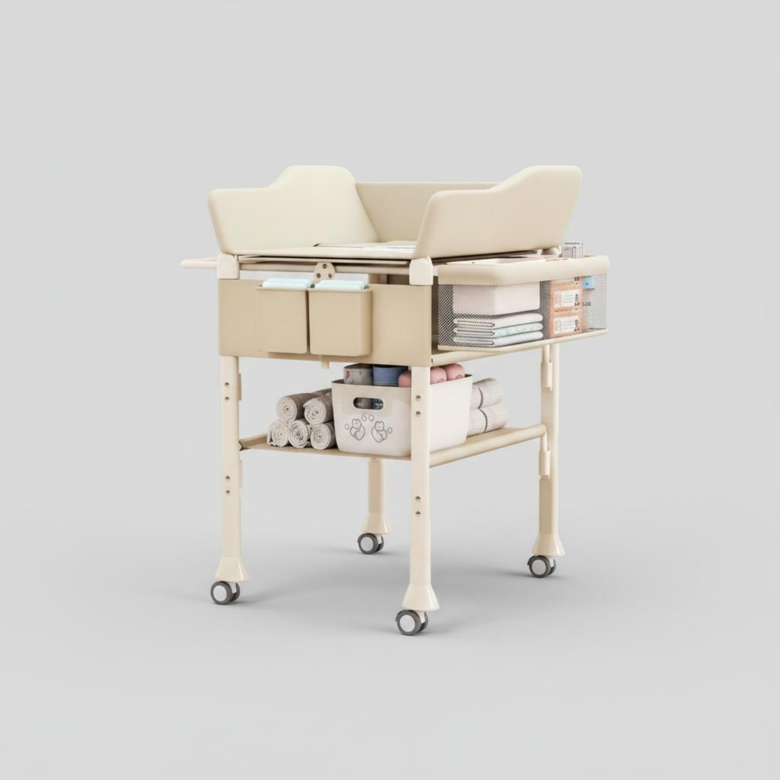 Baby Bath Changing Table Combo - Baby Nursery Unisex 评论和价格