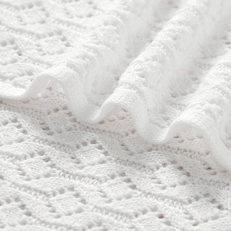 Baby Blankets Knit 90*70cm New - Baby Boy Nursery Quilt 评论和价格