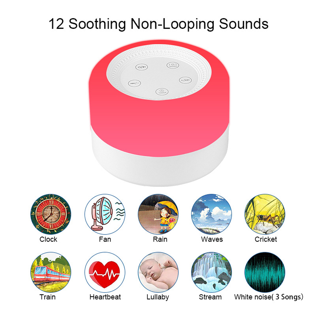 Baby White Noise Machine Sooth - Baby Sound Machine White 评论和价格