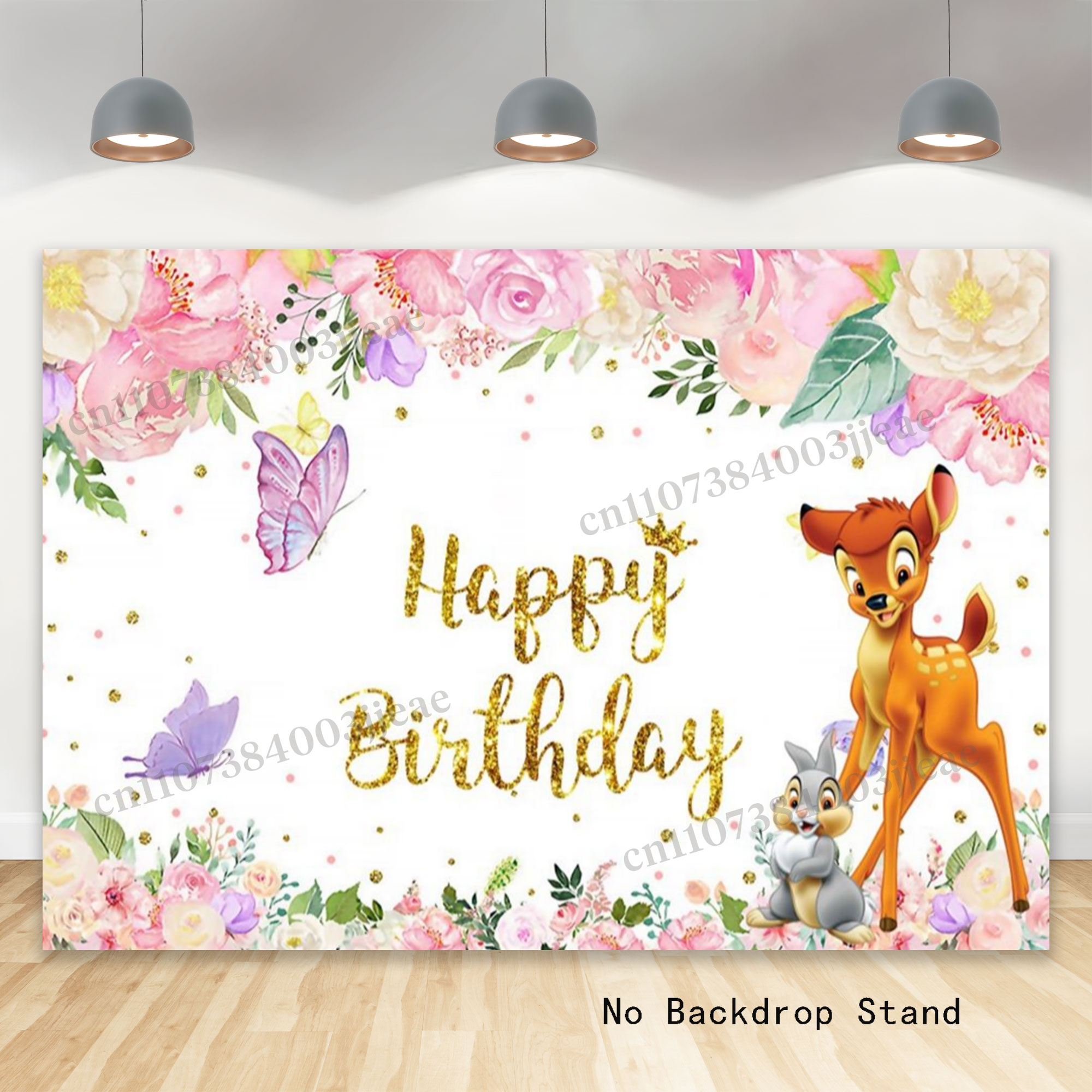 Bambi Deer Photo Background Co - Baby Nursery Ideas Girl 评论和价格