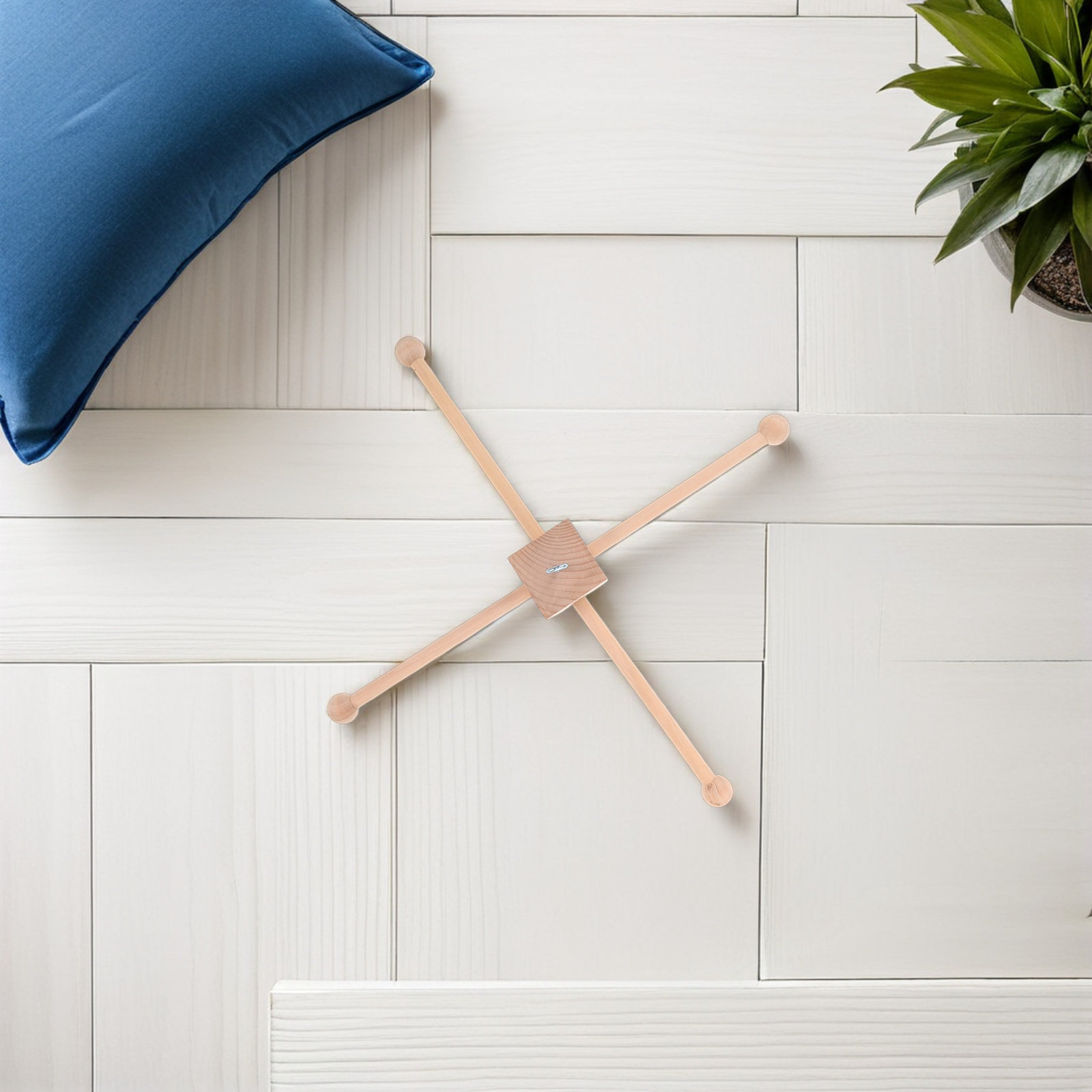1Set Baby Mobile Kit Wooden Fr - Baby Nursery Kit 评论和价格