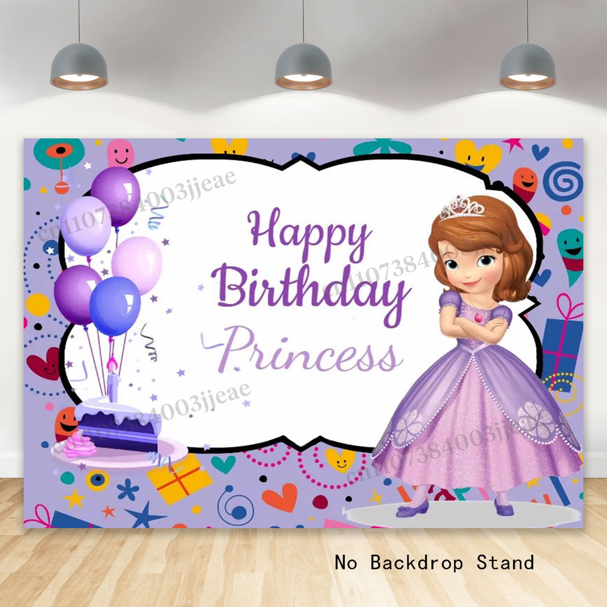 Princess Sofia Theme Backgroun - Baby Nursery Ideas Girl 评论和价格
