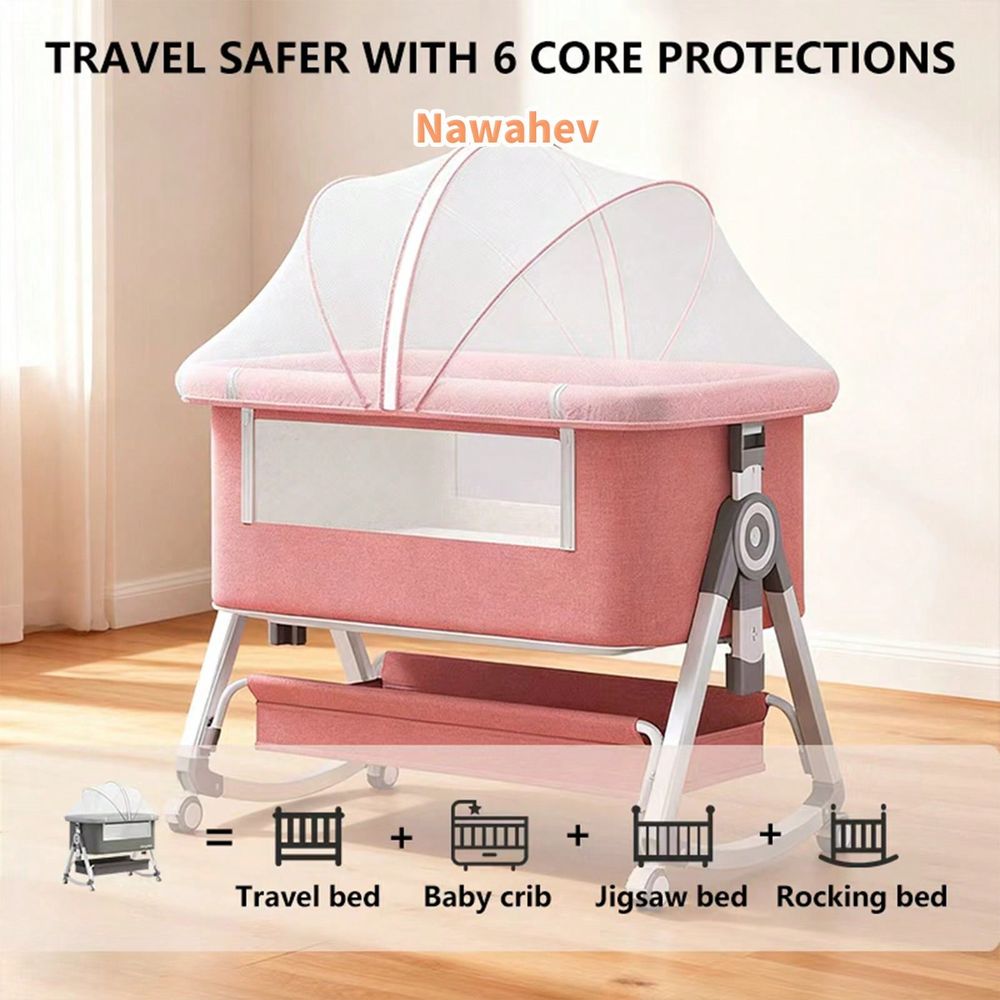 4In1 Baby Bassinet Bedside Sle - Bassinet Bedside Sleeper 评论和价格