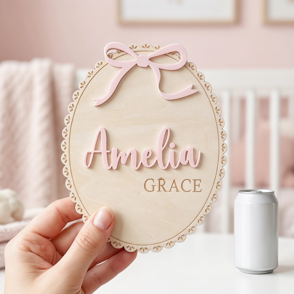 1Pc Custom Bow Lace Edge Baby  - Baby Nursery 评论和价格