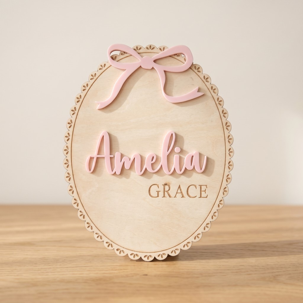 1Pc Custom Bow Lace Edge Baby  - Baby Nursery 评论和价格