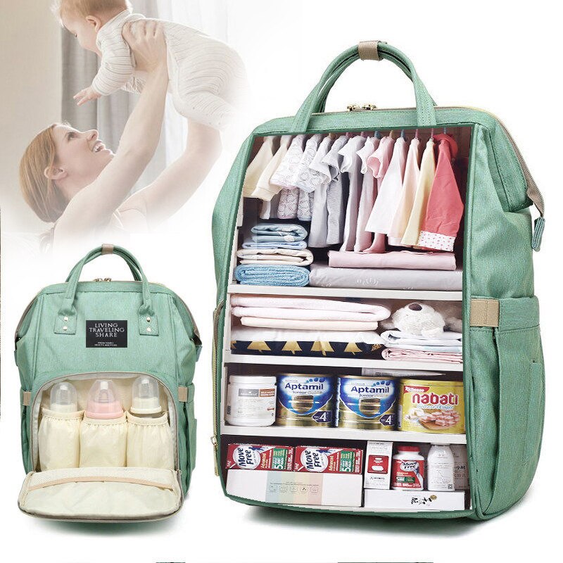 Diaper Bag Mummy Backpack Larg - Baby Bag Nursery 评论和价格