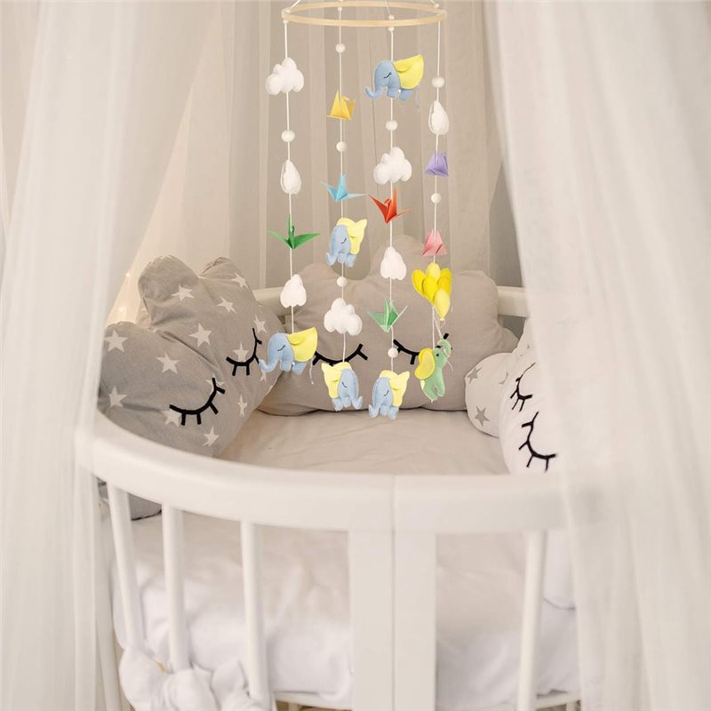 AB11 Nursery Mobile Crib Bed B - Baby Nursery Kit 评论和价格