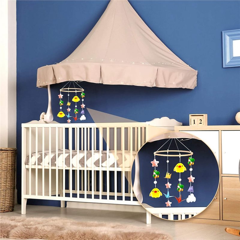 AB11 Nursery Mobile Crib Bed B - Baby Nursery Kit 评论和价格