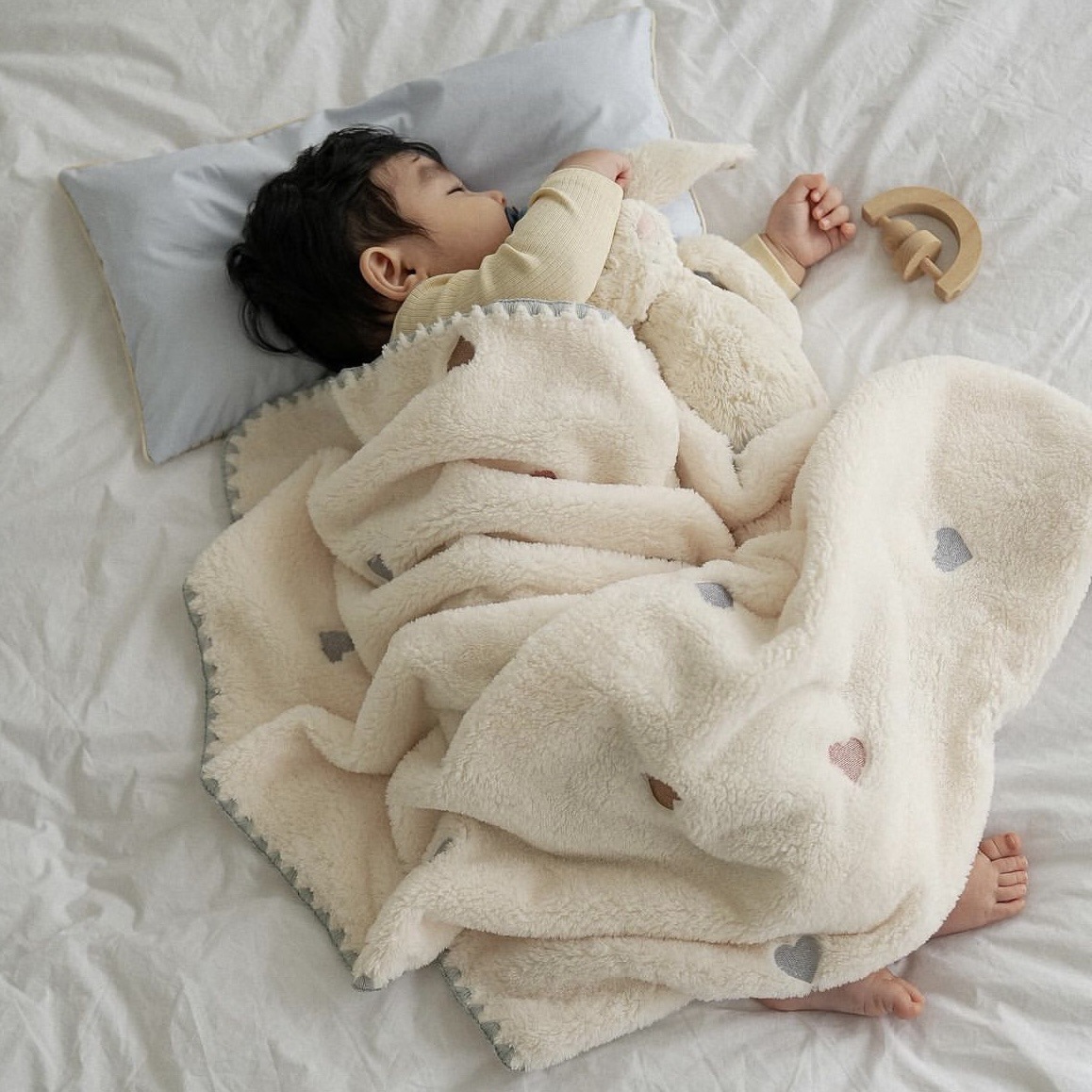 Winter Baby Blankets Newborn F - Baby Boy Nursery Quilt 评论和价格