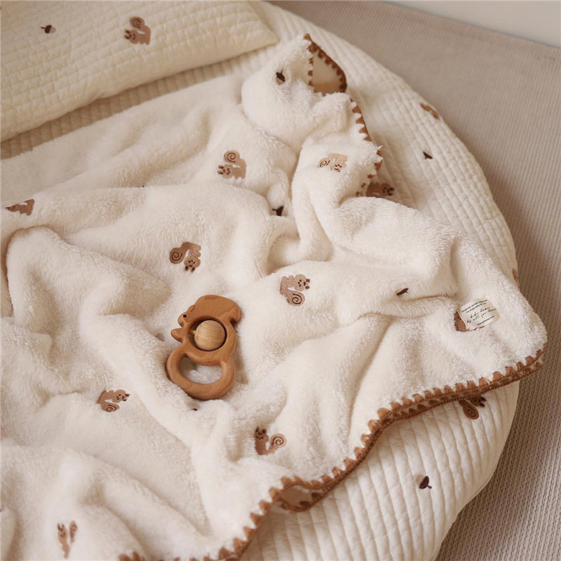 Winter Baby Blankets Newborn F - Baby Boy Nursery Quilt 评论和价格
