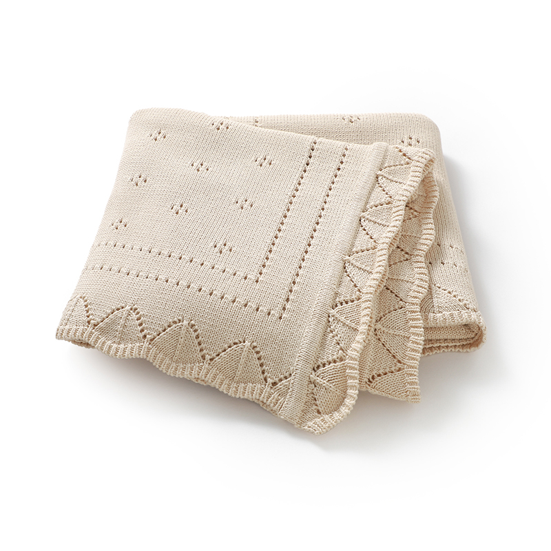 Baby Blankets Cotton Knitted 1 - Baby Boy Nursery Quilt 评论和价格