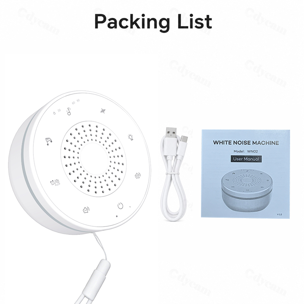 Baby White Noise Machine USB R - Baby Sound Machine White 评论和价格
