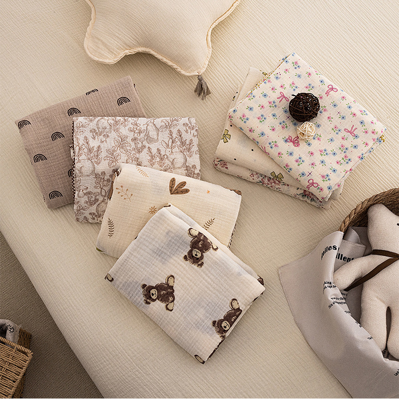 Baby Summer Swaddle Blanket Ne - Baby Boy Nursery Quilt 评论和价格