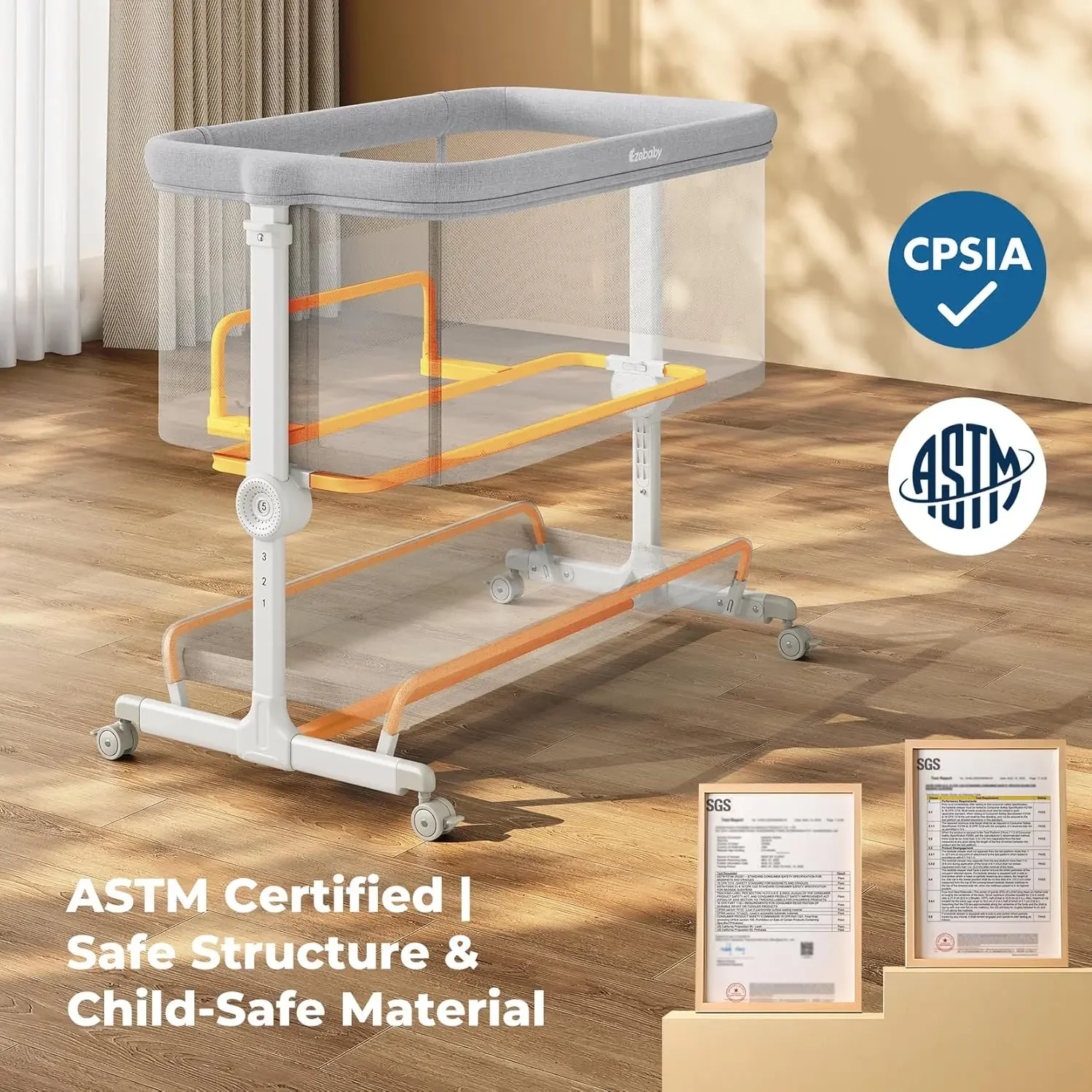 Baby Bassinets Bedside Sleeper - Bassinet Bedside Sleeper 评论和价格