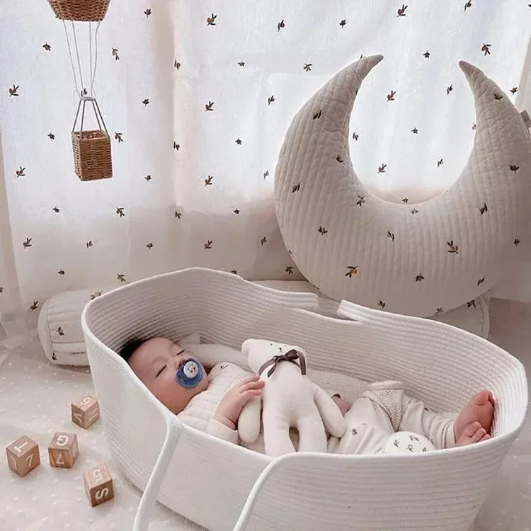 Portable Baby Moses Basket Car - Baby Nursery Unisex 评论和价格