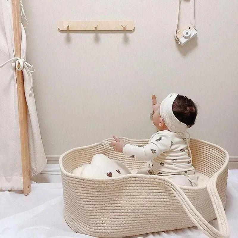 Portable Baby Moses Basket Car - Baby Nursery Unisex 评论和价格
