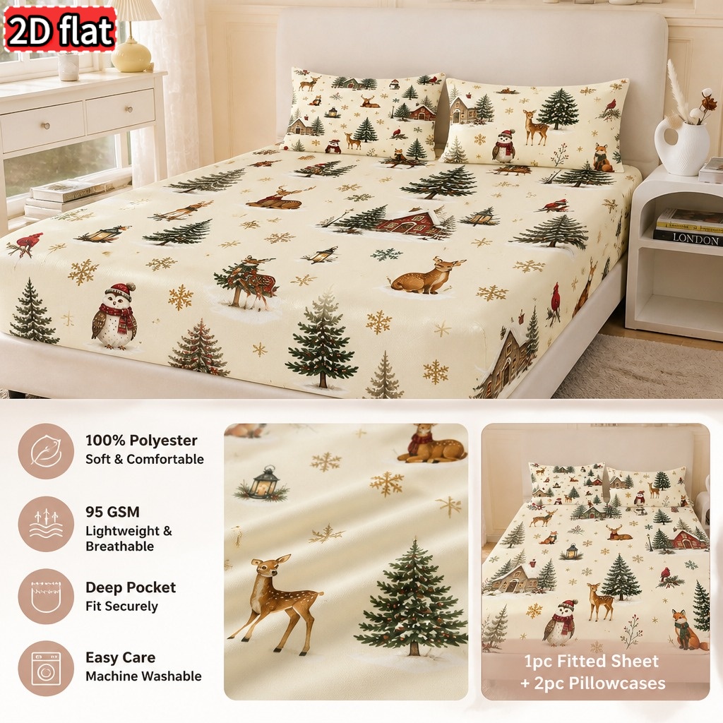 Forest Animals and Christmas T - Baby Nursery Forest Theme 评论和价格