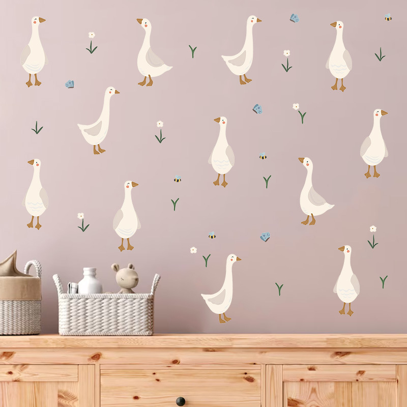 Cute Duckling Wall Sticker Fun - Baby Nursery Kit 评论和价格
