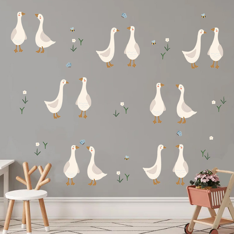Cute Duckling Wall Sticker Fun - Baby Nursery Kit 评论和价格