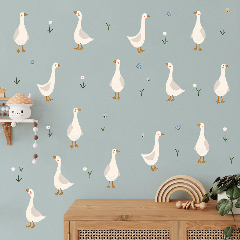 Cute Duckling Wall Sticker Fun - Baby Nursery Kit 评论和价格