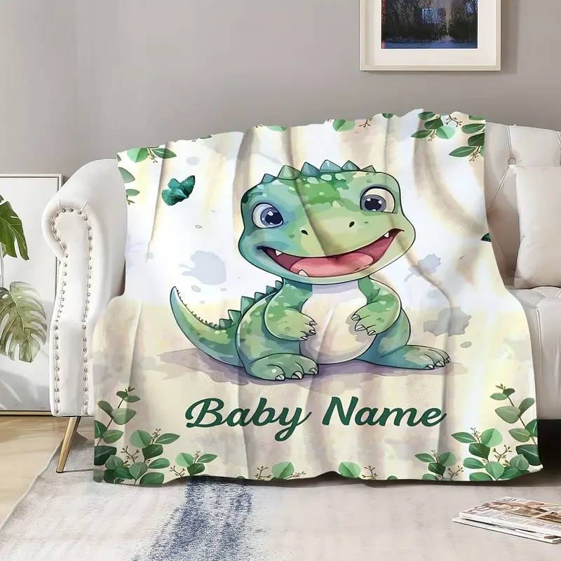 Personalized Baby Name Dinosau - Baby Nursery Gender Neutral 评论和价格