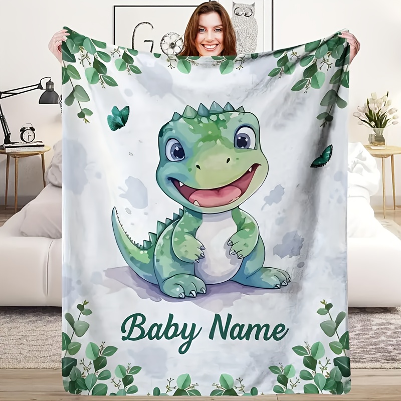 Personalized Baby Name Dinosau - Baby Nursery Gender Neutral 评论和价格