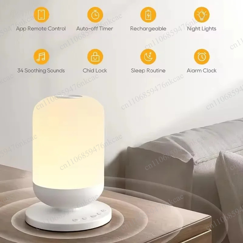 Tuya Wi-Fi White Noise Machine - Baby Sound Machine White 评论和价格