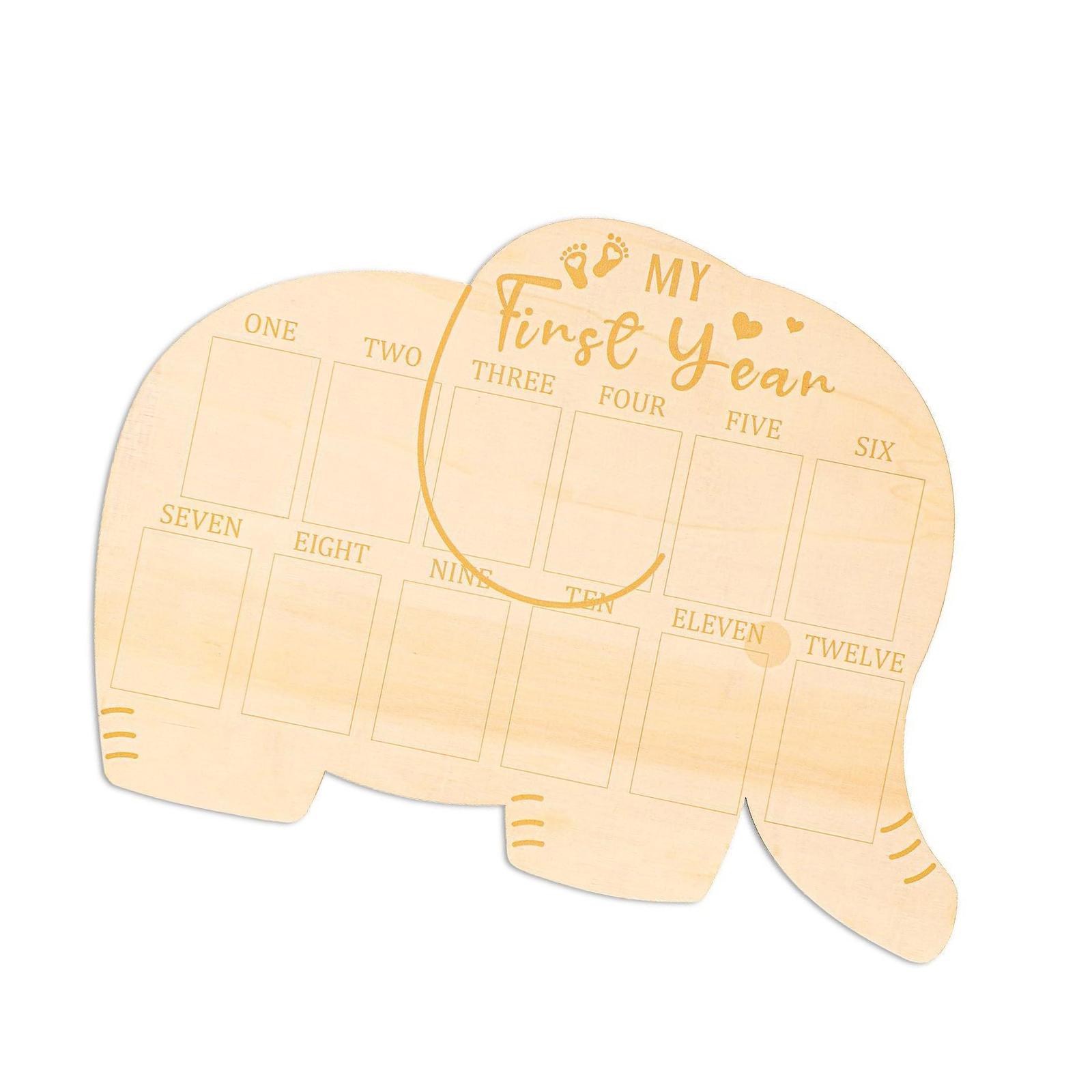 Baby Photo Board Wood Frame Tw - Baby Nursery Unisex 评论和价格