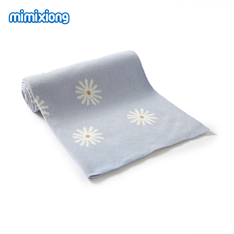 Baby Floral Blankets Knitted A - Baby Boy Nursery Quilt 评论和价格