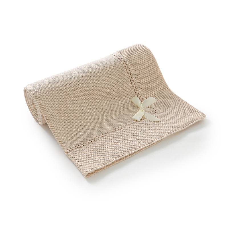 100%Cotton Baby Blankets Knitt - Baby Boy Nursery Quilt 评论和价格