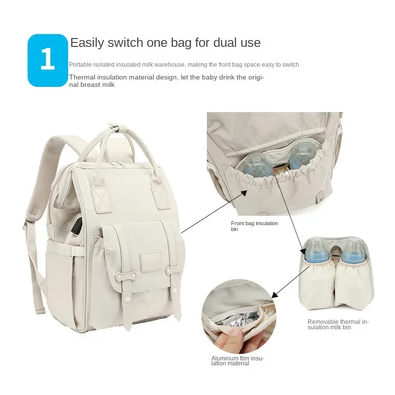Baby Nappy Bag Mummy Bag Backp - Baby Bag Nursery 评论和价格